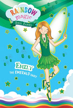 Book cover for Rainbow Magic Jewel Fairies #3: Emily the Emerald Fairy