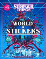 Book cover for Stranger Things World of Stickers: Art Inspired by the Series
