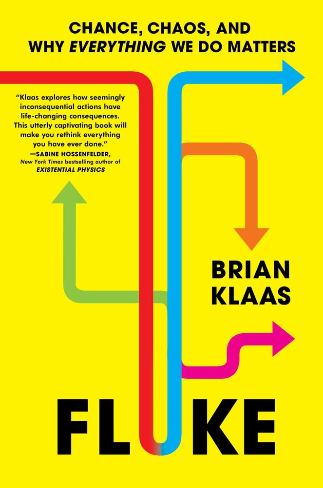 Book cover for Fluke: Chance, Chaos, and Why Everything We Do Matters