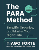Book cover for The Para Method: Simplify, Organize, and Master Your Digital Life