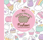 Book cover for Mini Coloring Cuteness: A Pusheen Coloring & Activity Book