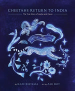 Book cover for Cheetahs Return to India: The True Story of Aasha and Pavan