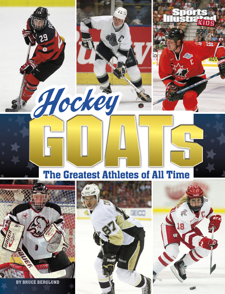 Book cover for Hockey Goats: The Greatest Athletes of All Time