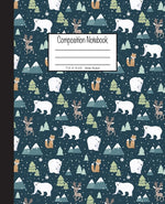 Book cover for Composition Notebook: 7.5x9.25, Wide Ruled