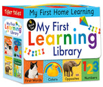 Book cover for My First Learning Library 4-Book Boxed Set: Includes First Words, Colors, Opposites, and Numbers