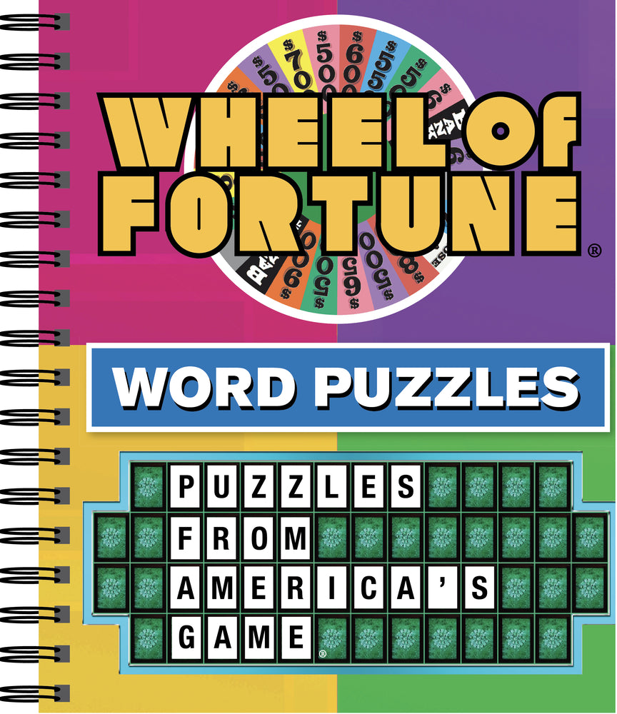 Book cover for Wheel of Fortune Word Puzzles