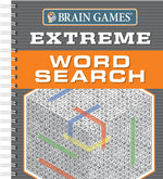 Book cover for Brain Games - Extreme Word Search (256 Pages)