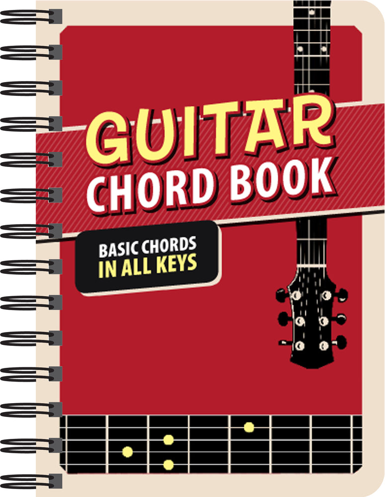 Book cover for Guitar Chord Book: Basic Chords in All Keys