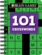 Book cover for Brain Games - To Go - 101 Crosswords