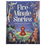 Book cover for Five-Minute Stories: Over 50 Tales and Fables