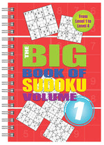 Book cover for The Big Book of Sudoku Red