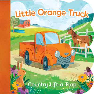 Book cover for Little Orange Truck