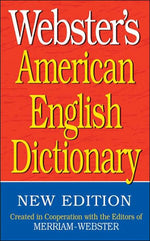 Book cover for Webster's American English Dictionary