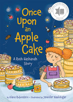 Book cover for Once Upon an Apple Cake: A Rosh Hashanah Story