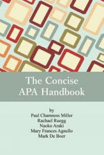 Book cover for The Concise APA Handbook