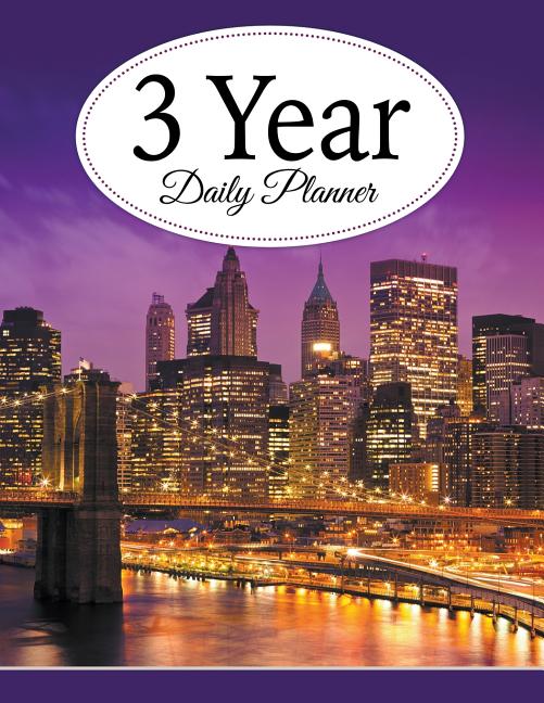 Book cover for 3 Year Daily Planner