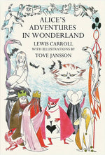 Book cover for Alice's Adventures in Wonderland: Tove Jansson Edition