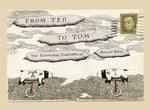 Book cover for From Ted to Tom: The Illustrated Envelopes of Edward Gorey