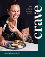Book cover for Crave: Bold Recipes That Make You Want Seconds