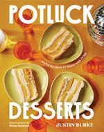 Book cover for Potluck Desserts: Joyful Recipes to Share with Pride