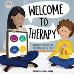 Book cover for Welcome to Therapy: A Mindful Introduction to Counseling for Kids