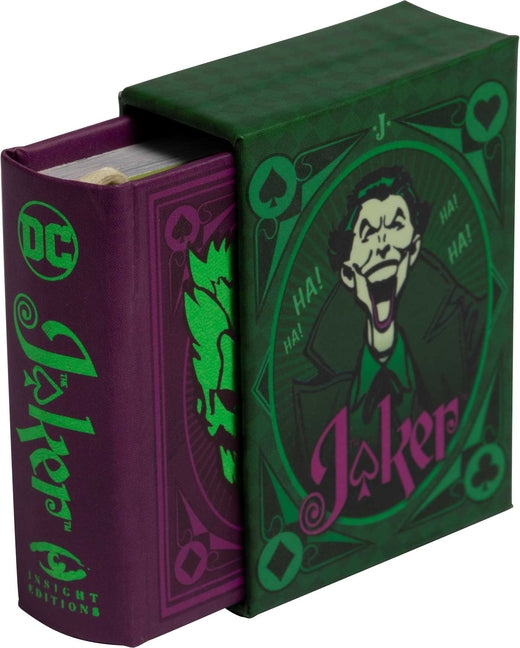 Book cover for DC Comics: The Joker: Quotes from the Clown Prince of Crime (Tiny Book)