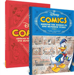 Book cover for Disney Comics: Around the World in One Hundred Years: Deluxe Edition