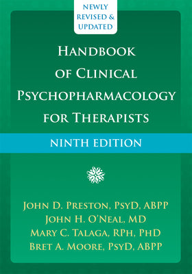 Book cover for Handbook of Clinical Psychopharmacology for Therapists