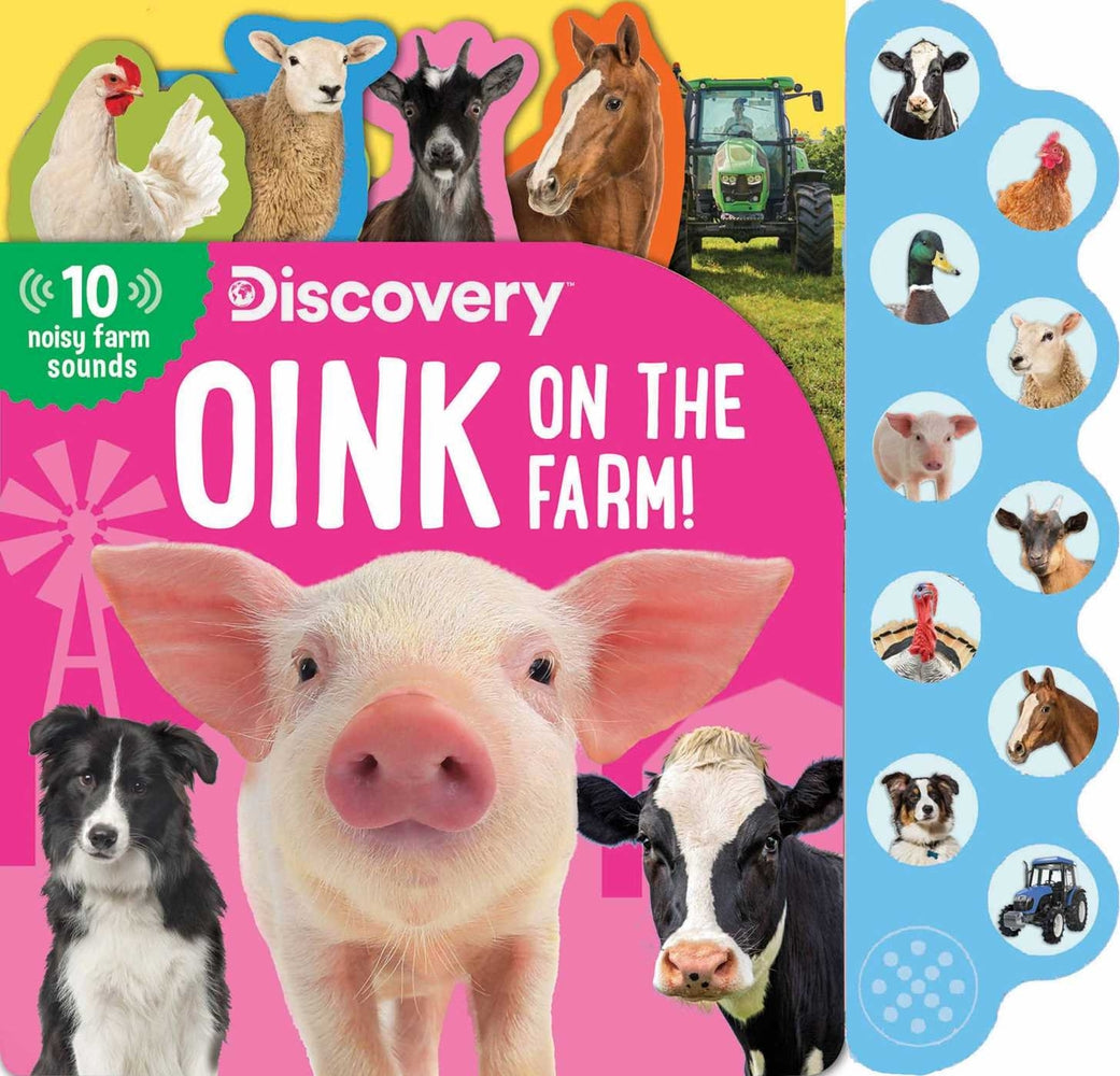 Book cover for Discovery: Oink on the Farm!