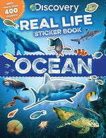 Book cover for Discovery Real Life Sticker Book: Ocean