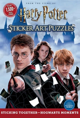 Book cover for Harry Potter Sticker Art Puzzles
