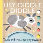 Book cover for Touch and Trace Nursery Rhymes: Hey Diddle Diddle