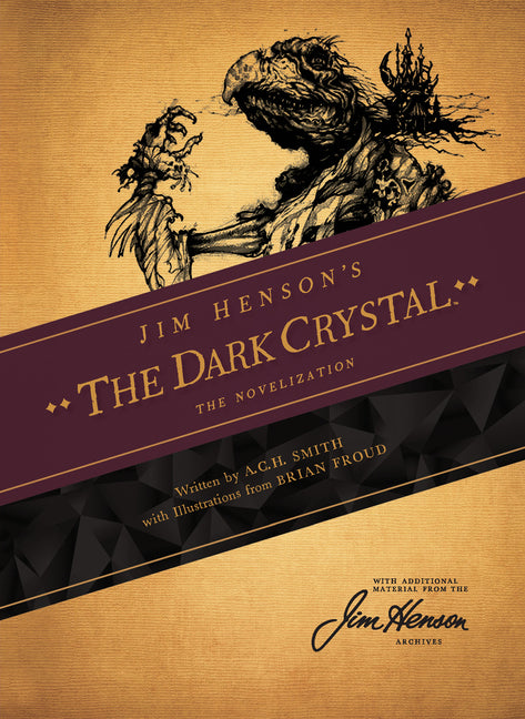 Book cover for Jim Henson's the Dark Crystal: The Novelization