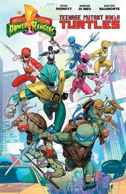 Book cover for Mighty Morphin Power Rangers/Teenage Mutant Ninja Turtles