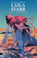 Book cover for The Many Deaths of Laila Starr Deluxe Edition