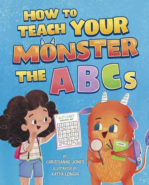 Book cover for How to Teach Your Monster the ABCs