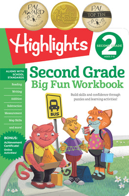 Book cover for Second Grade Big Fun Workbook