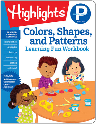 Book cover for Preschool Colors, Shapes, and Patterns