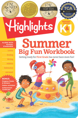 Book cover for Summer Big Fun Workbook Bridging Grades K & 1