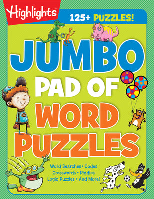 Book cover for Jumbo Pad of Word Puzzles