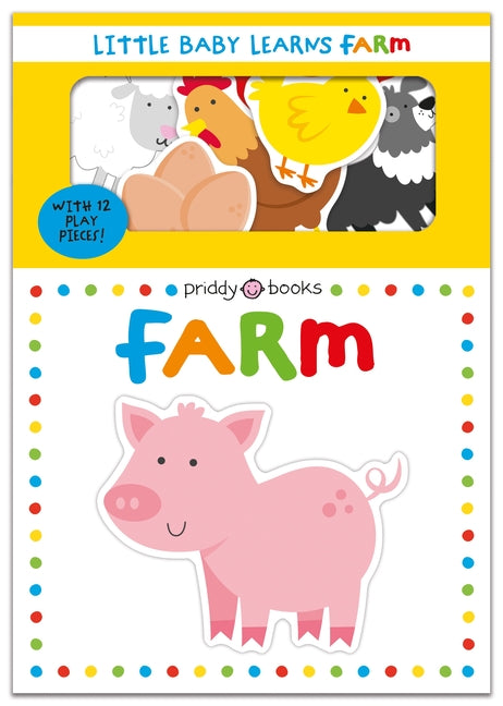 Book cover for Little Baby Learns: Farm
