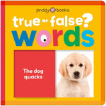 Book cover for Words (True or False?): Fun First Learning Through Silly Trivia!