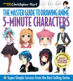 Book cover for Master Guide to Drawing Anime: 5-Minute Characters: Super-Simple Lessons from the Best-Selling Series