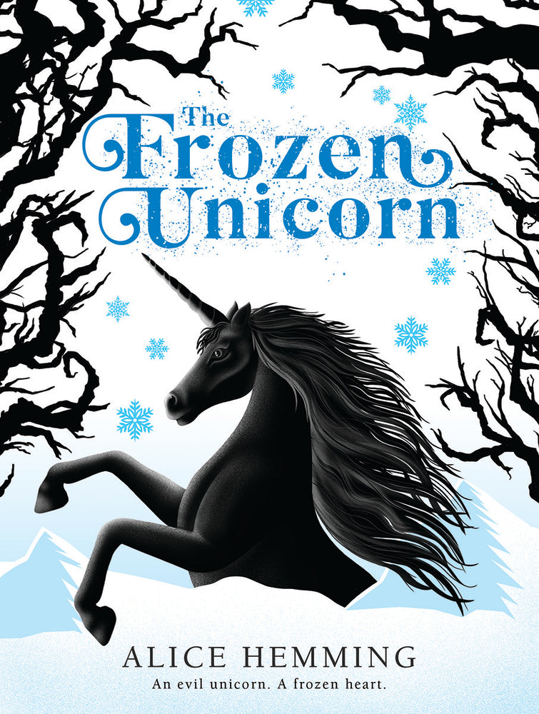 Book cover for The Frozen Unicorn