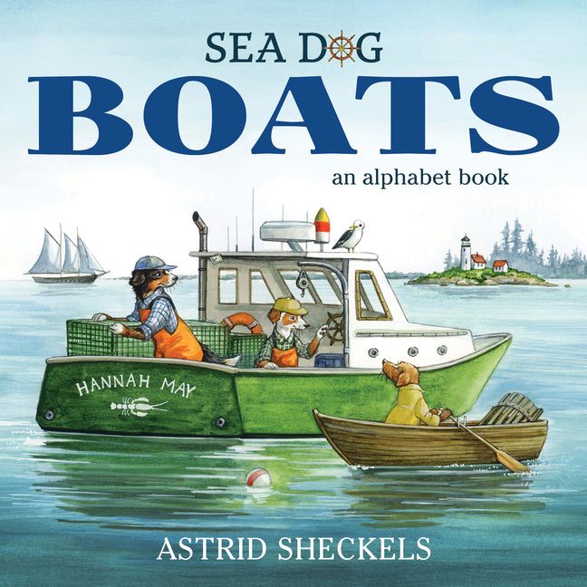 Book cover for Sea Dog Boats: An Alphabet Book