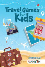 Book cover for Travel Games for Kids: Over 100 Activities Perfect for Traveling with Kids (Ages 5-12)