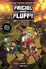 Book cover for The Minecraft-Inspired Misadventures of Frigiel & Fluffy Vol 5