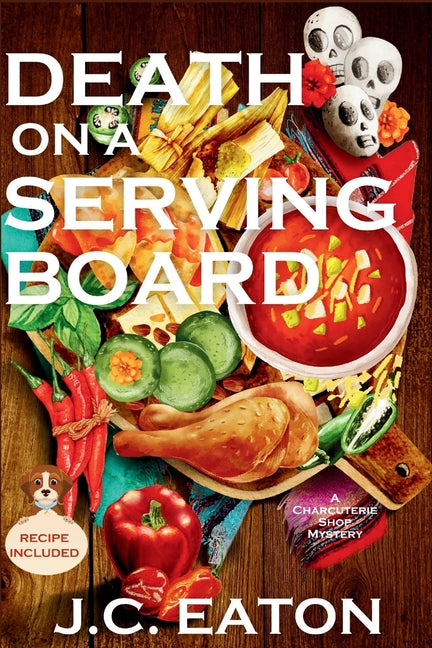 Book cover for Death on a Serving Board: A Charcuterie Shop Mystery