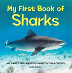 Book cover for My First Book of Sharks: All about the Largest Fish in the Sea for Kids