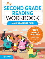 Book cover for My Second Grade Reading Workbook: 101 Games & Activities to Support Second Grade Reading Skills